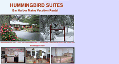 Desktop Screenshot of hummingbirdsuites.com